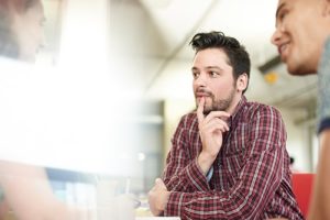 man entering an inpatient alcohol rehab center